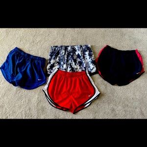 Women’s large Nike athletic running shorts